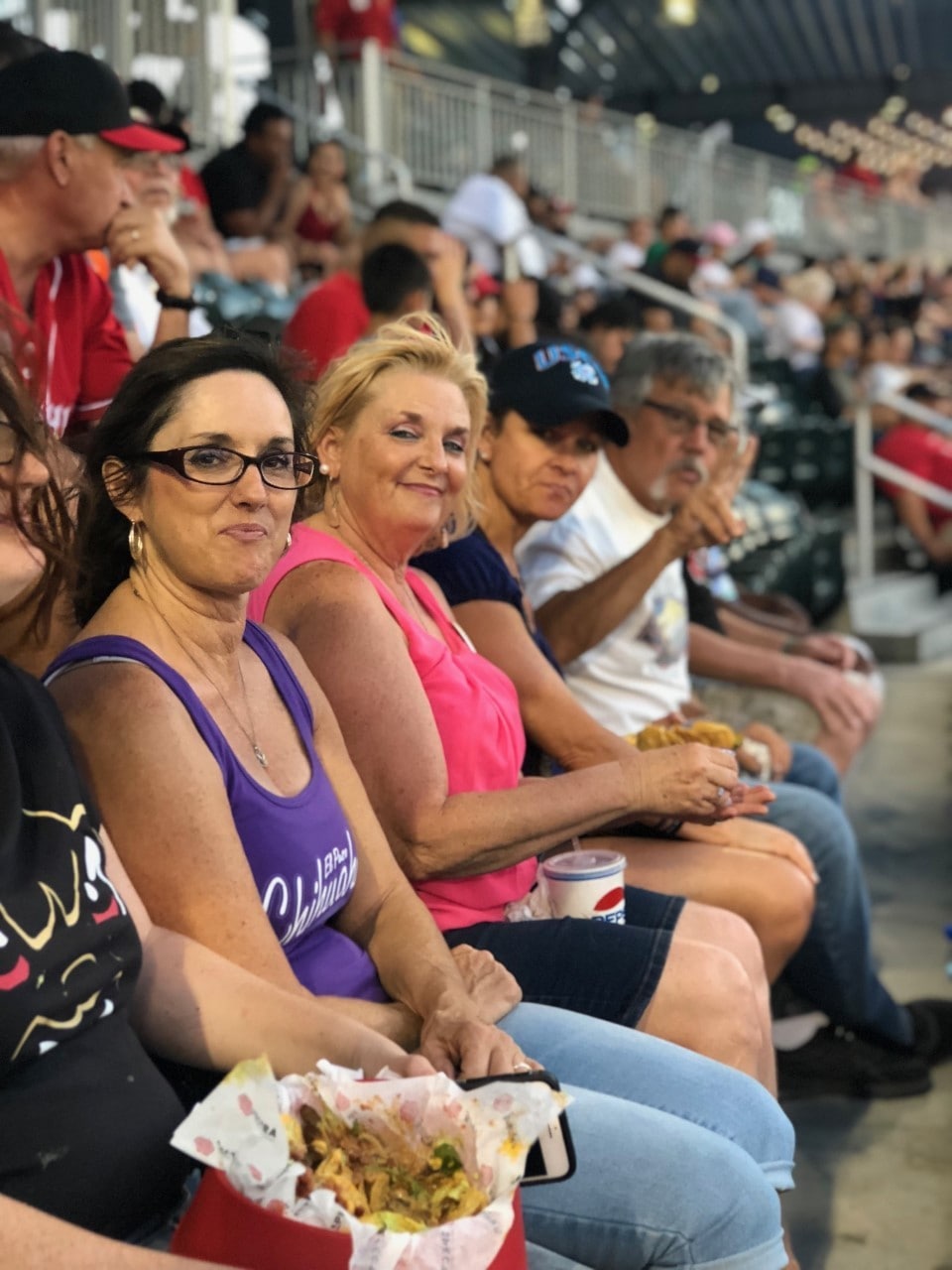 Womens At The Stadium